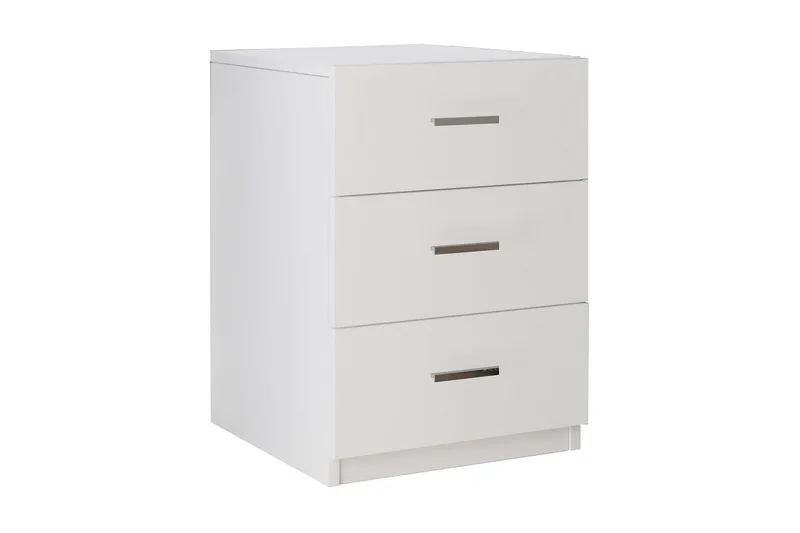 Barrock Sengebord 45 cm, Hvid