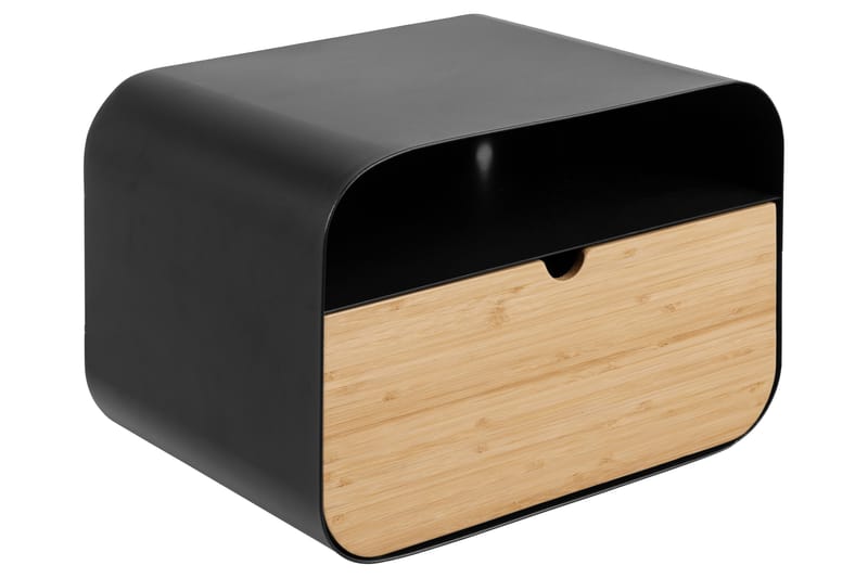 Belleuve Sengebord 25 cm - Sort - Møbler - Borde - Aflastningsbord - Sengebord