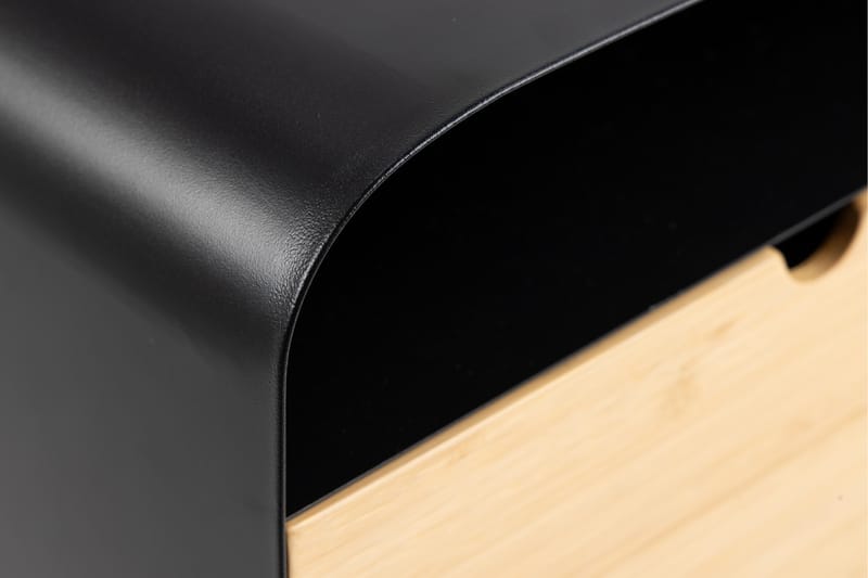 Belleuve Sengebord 25 cm - Sort - Møbler - Borde - Aflastningsbord - Sengebord