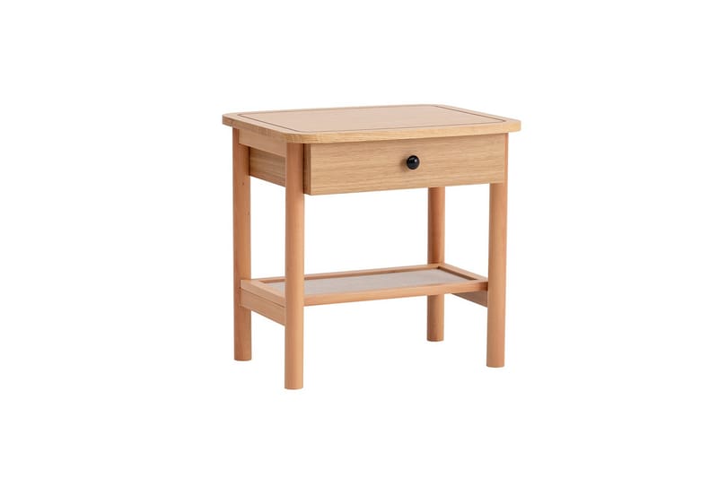 Bhika Sengebord 55 cm - Nature/Træ - Møbler - Borde - Aflastningsbord - Sengebord