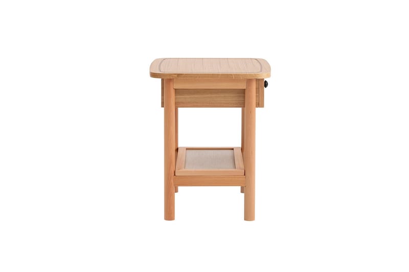 Bhika Sengebord 55 cm - Nature/Træ - Møbler - Borde - Aflastningsbord - Sengebord