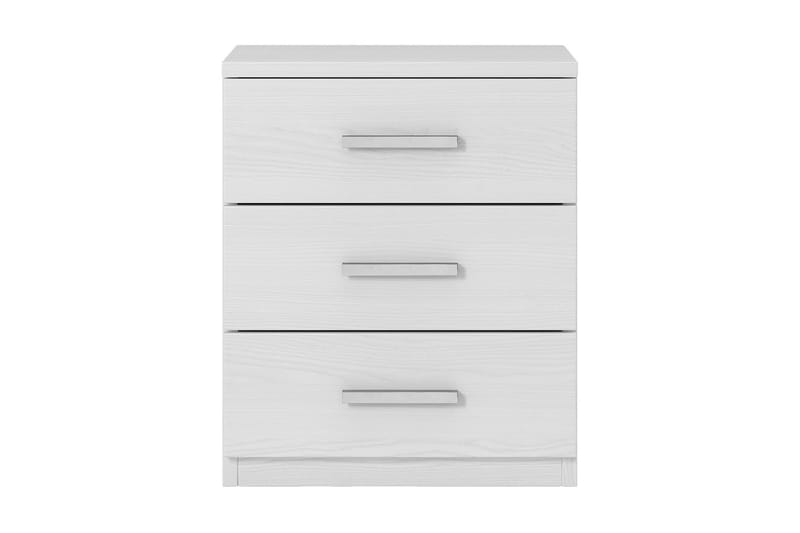 Bovera Sengebord 41x46 cm, Askegrå | hvid