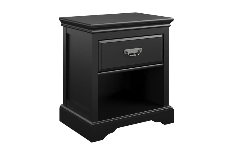 Bristol Sengebord 60x42 cm Sort - Dorel Home - Møbler - Borde - Aflastningsbord - Sengebord