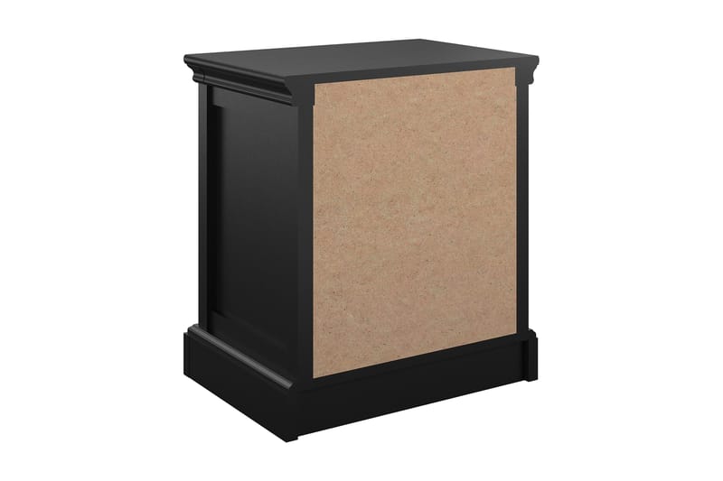 Bristol Sengebord 60x42 cm Sort - Dorel Home - Møbler - Borde - Aflastningsbord - Sengebord