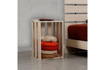Comfortale Sengebord 60 cm - Lyse Egefarvet - Møbler - Borde - Aflastningsbord - Sengebord