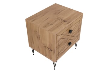 Dasina Sengebord 50 cm - Natur - Møbler - Borde - Aflastningsbord - Sengebord