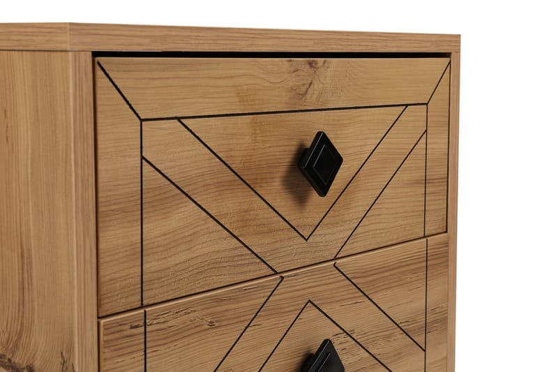 Dasina Sengebord 50 cm - Natur - Møbler - Borde - Aflastningsbord - Sengebord