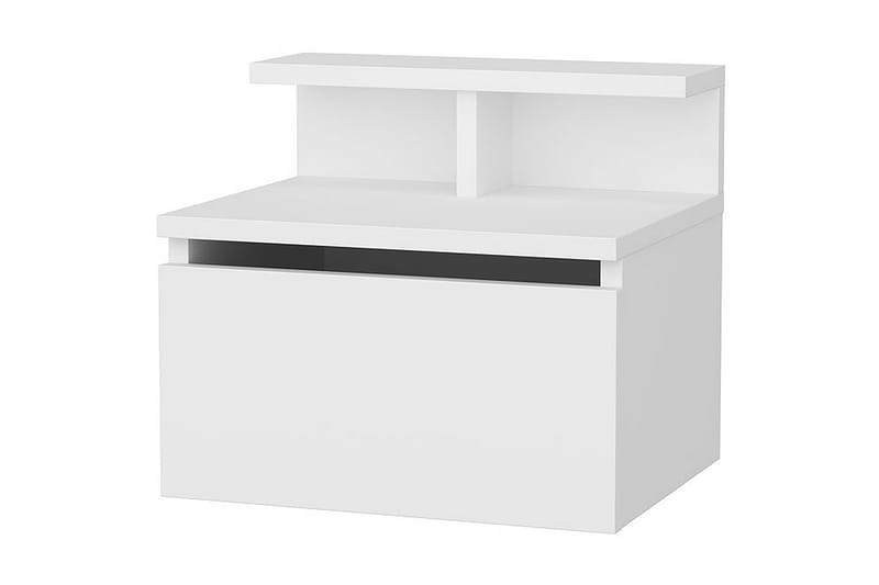 Desgrar Sengebord 39,8x35 cm - Hvid - Møbler - Borde - Aflastningsbord - Sengebord