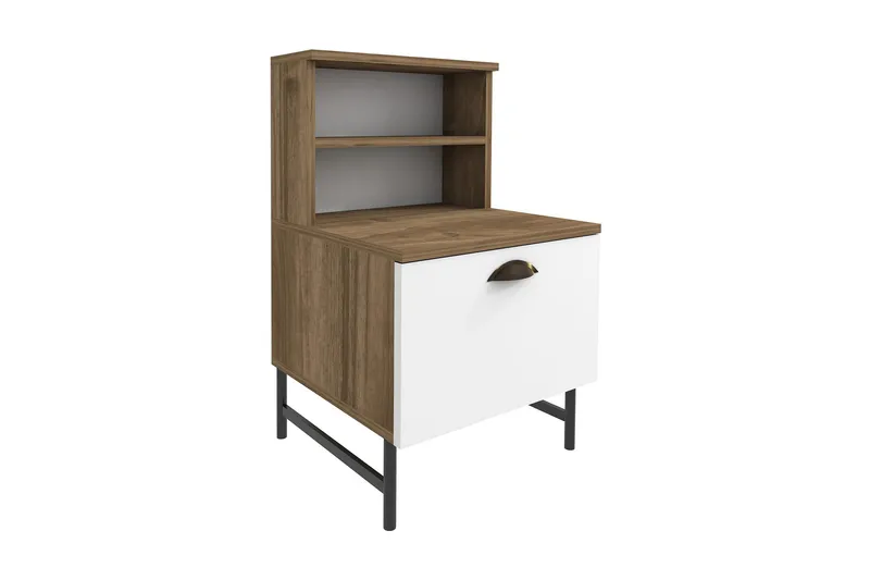 Desgrar Sengebord 45x22,5 cm - Brun - Møbler - Borde - Aflastningsbord - Sengebord