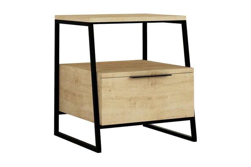 Desgrar Sengebord 45x50 cm - Brun - Møbler - Borde - Aflastningsbord - Sengebord
