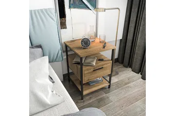 Desgrar Sengebord 45x61,8 cm - Sort - Møbler - Borde - Aflastningsbord - Sengebord
