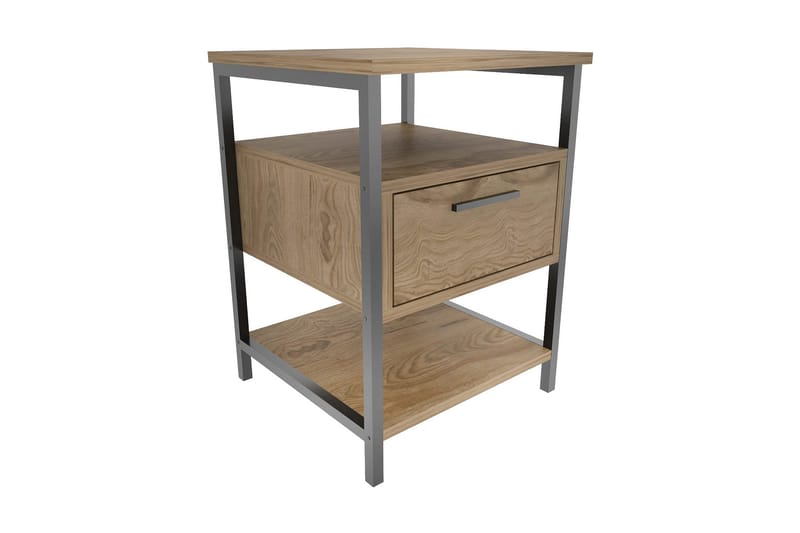 Desgrar Sengebord 45x61,8 cm - Sort - Møbler - Borde - Aflastningsbord - Sengebord