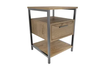 Desgrar Sengebord 45x61,8 cm - Sort - Møbler - Borde - Aflastningsbord - Sengebord