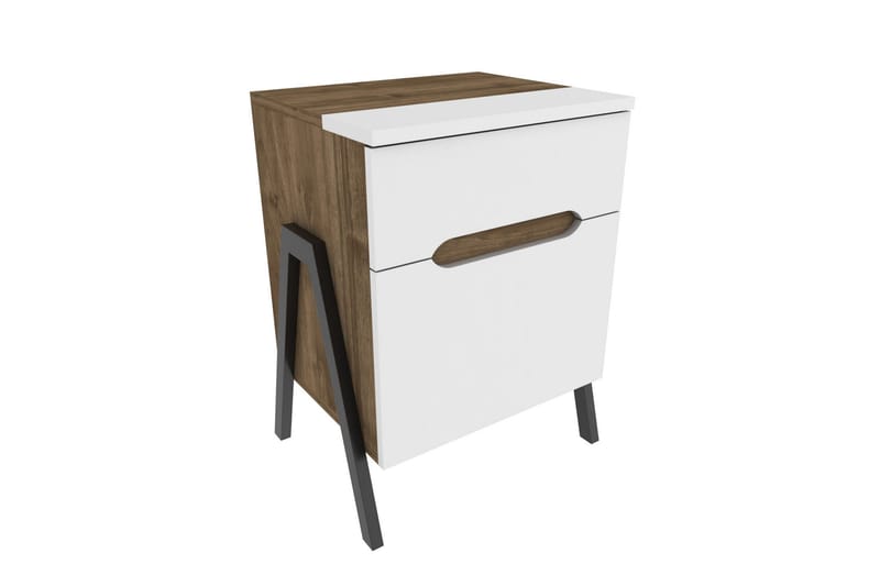 Desgrar Sengebord 45x63,5 cm - Brun - Møbler - Borde - Aflastningsbord - Sengebord