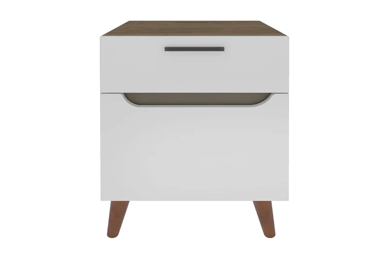 Desgrar Sengebord 45x63 cm, Hvid