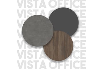 Desgrar Sengebord 54 cm - Brun/Betongrå/Antracit - Møbler - Borde - Aflastningsbord - Sengebord
