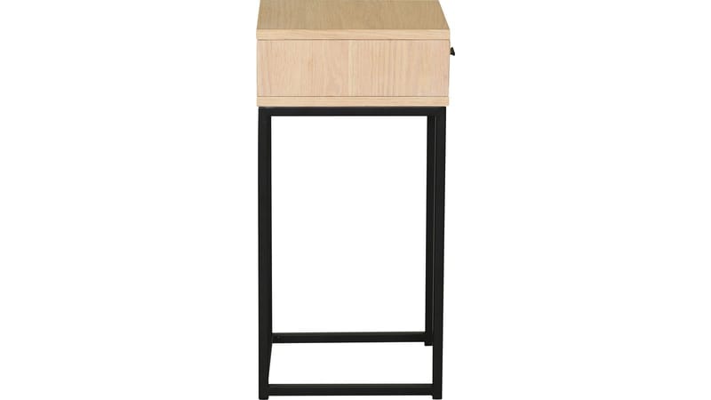Sengebord Eiknor 60 cm - Hvidpigmenteret eg - Møbler - Borde - Aflastningsbord - Sengebord