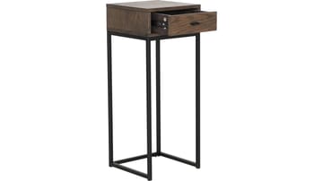 Sengebord Eiknor 75 cm - Brunlakeret eg - Møbler - Borde - Aflastningsbord - Sengebord