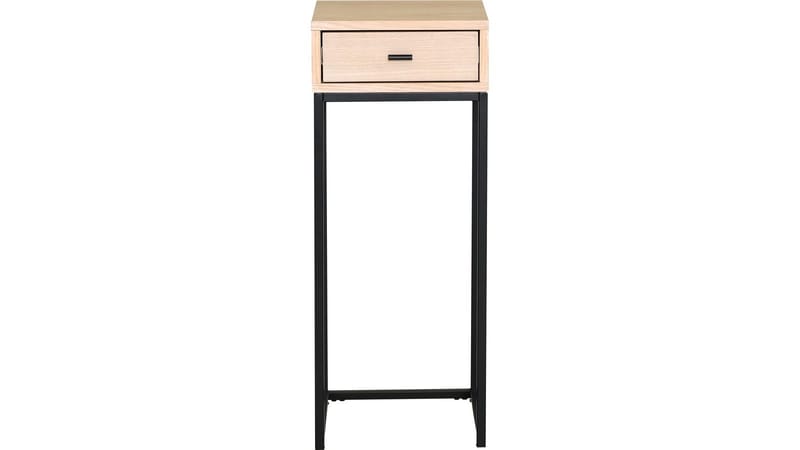 Sengebord Eiknor 75 cm - Hvidpigmenteret eg - Møbler - Borde - Aflastningsbord - Sengebord