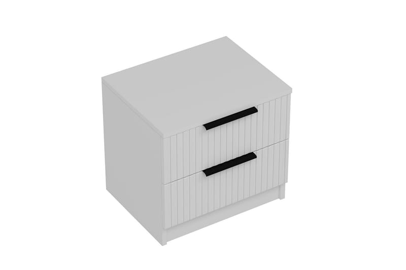 Fruitland Sengebord 54 cm - Hvid - Møbler - Borde - Aflastningsbord - Sengebord