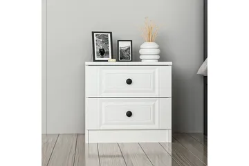 Fruitland Sengebord 54 cm - Hvid - Møbler - Borde - Aflastningsbord - Sengebord