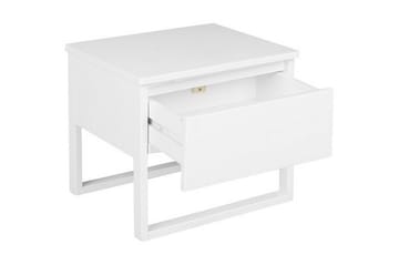 Giulia Sengebord 50 cm - Hvid - Møbler - Borde - Aflastningsbord - Sengebord