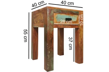 Haage sengebord 40 cm - Møbler - Borde - Aflastningsbord - Sengebord