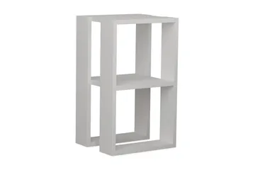 Homitis Sengebord 30 cm med Opbevaring Hylde - Hvid - Møbler - Borde - Aflastningsbord - Sengebord