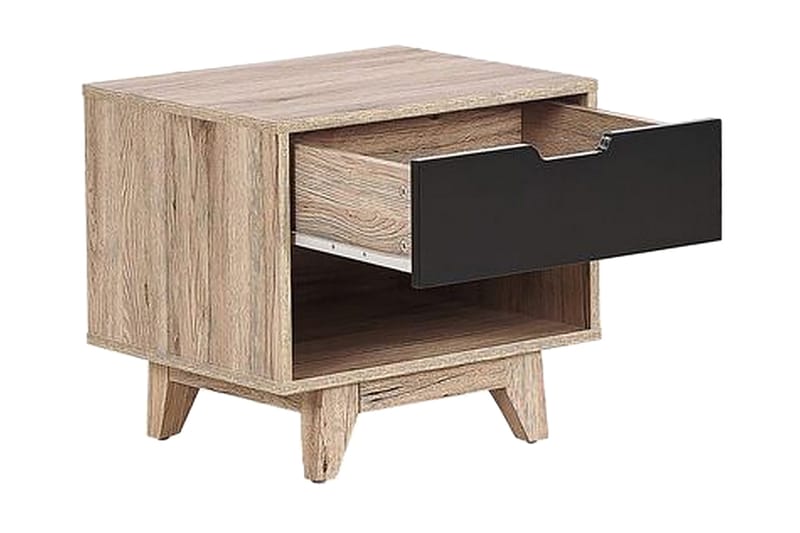 Hultz Sofabord 50 cm - Sort/Lyst Træ - Møbler - Borde - Aflastningsbord - Sengebord