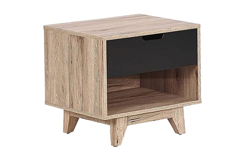 Hultz Sofabord 50 cm - Sort/Lyst Træ - Møbler - Borde - Aflastningsbord - Sengebord