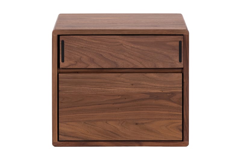 Jerup Sengebord 32x40 cm Venstre Massiv Valnød - Brun - Møbler - Borde - Aflastningsbord - Sengebord