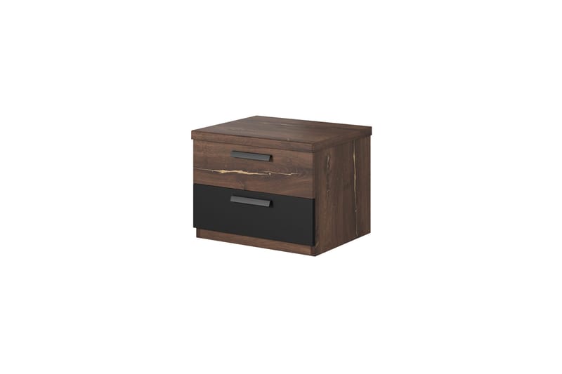 Joannie Sengebord 46 cm - Mørkebrun - Møbler - Borde - Aflastningsbord - Sengebord