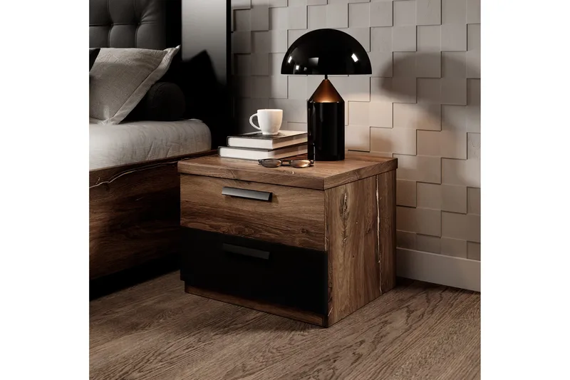 Joannie Sengebord 46 cm, Mørkebrun