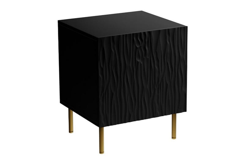 Juniskär Sengbord 44 cm - Sort - Møbler - Borde - Aflastningsbord - Sengebord