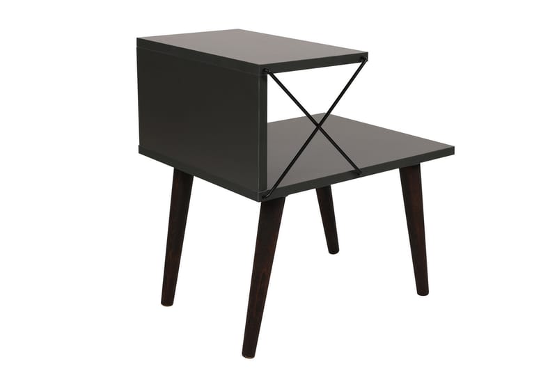 Kaysie Sengebord 50 cm - Antracit - Møbler - Borde - Aflastningsbord - Sengebord