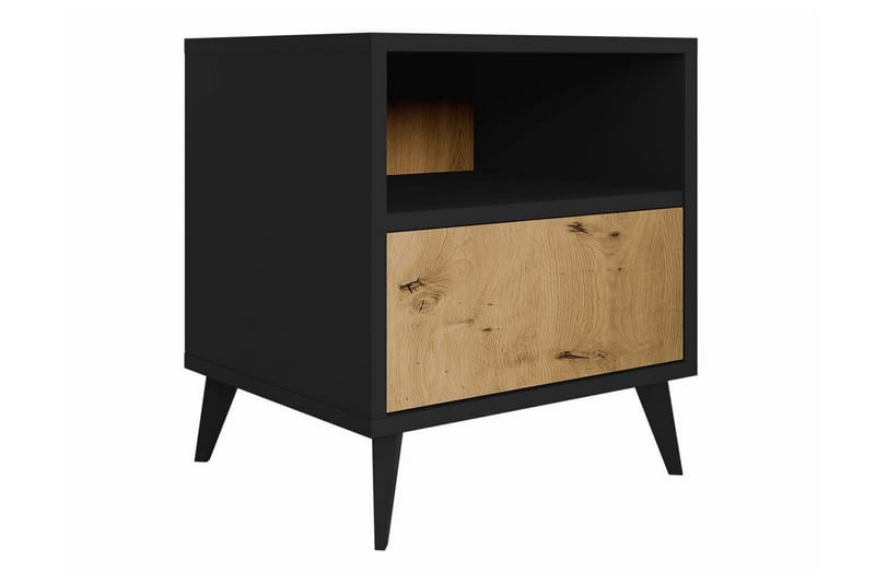 Kintore Sengebord 47 cm - Sort - Møbler - Borde - Aflastningsbord - Sengebord