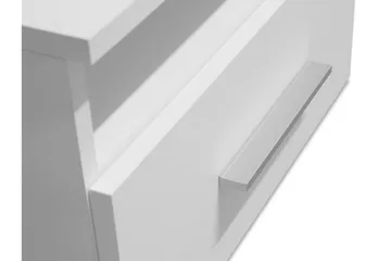 Kintore Sengebord 50 cm - Hvid - Møbler - Borde - Aflastningsbord - Sengebord