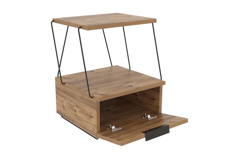 Kondu Sengebord 42x41 cm - Natur - Møbler - Borde - Aflastningsbord - Sengebord
