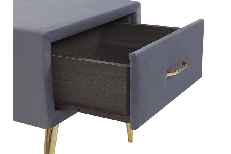 Larochelle Sengebord - Grå - Møbler - Borde - Aflastningsbord - Sengebord