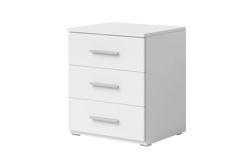 Lecia Sengebord 46 cm - Hvid - Møbler - Borde - Aflastningsbord - Sengebord