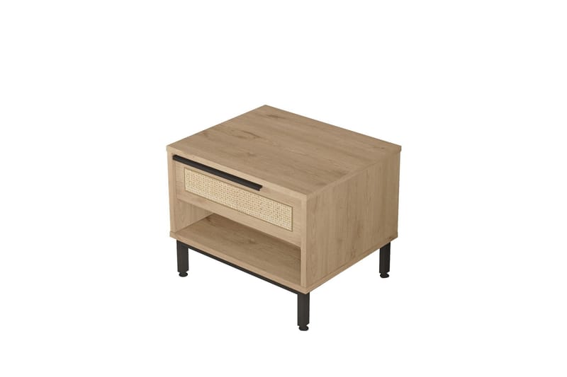 Liyakat Sengebord 53,6 cm - Oak - Møbler - Borde - Aflastningsbord - Sengebord
