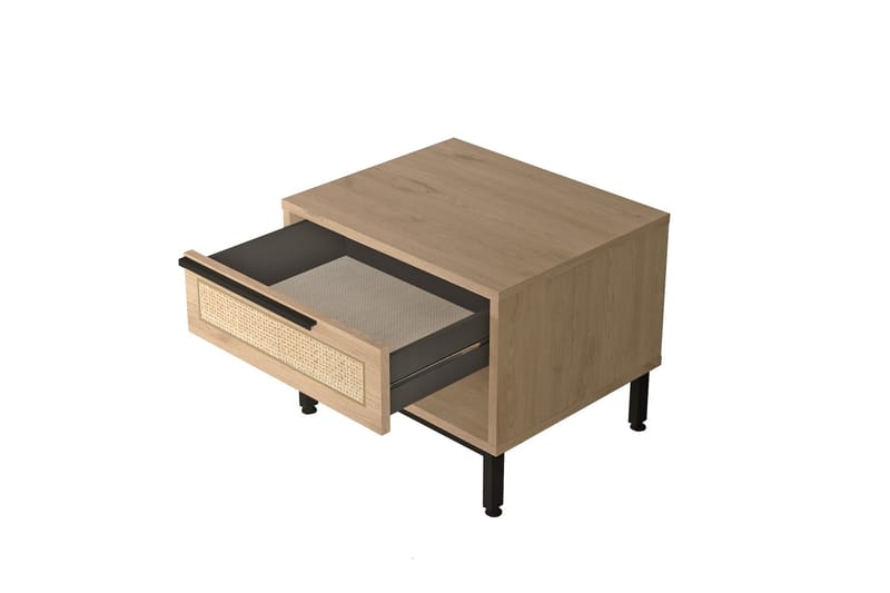 Liyakat Sengebord 53,6 cm - Oak - Sengebord