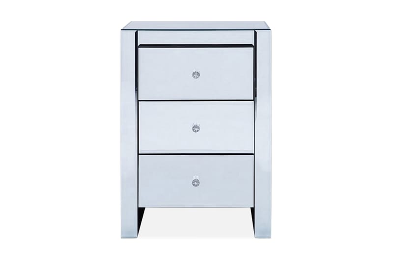 Lorris Sengebord 30 cm, Sølv