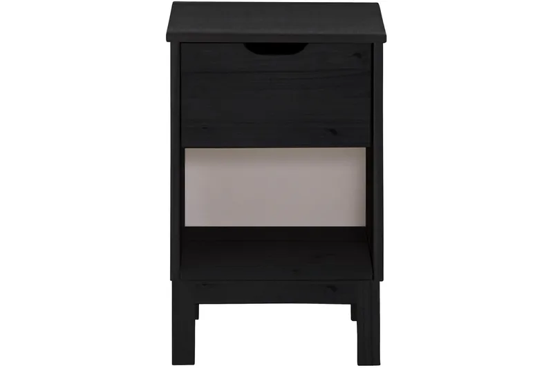 Masoomi Natbord 38x35 cm - Sort - Møbler - Borde - Aflastningsbord - Sengebord