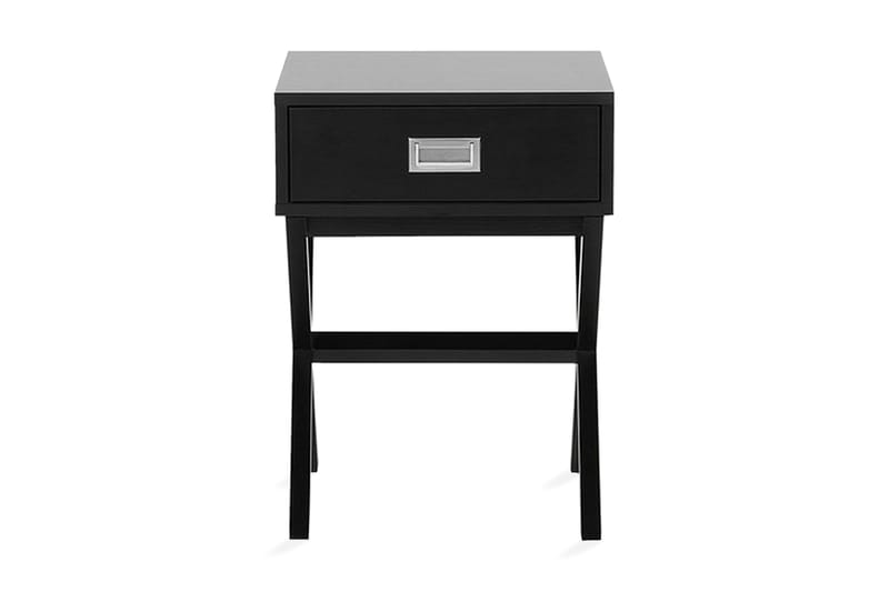 Mondejar Sengebord 40 cm med Opbevaring Skuffe - Sort - Møbler - Borde - Aflastningsbord - Sengebord