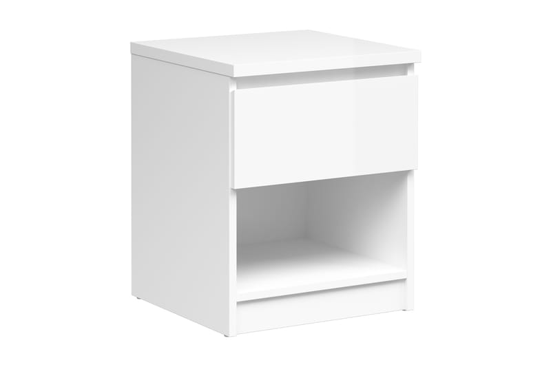 Naia Sengebord 40 cm - Hvid - Møbler - Borde - Aflastningsbord - Sengebord