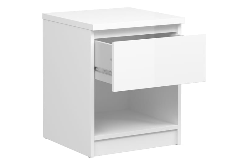Naia Sengebord 40 cm - Hvid - Møbler - Borde - Aflastningsbord - Sengebord