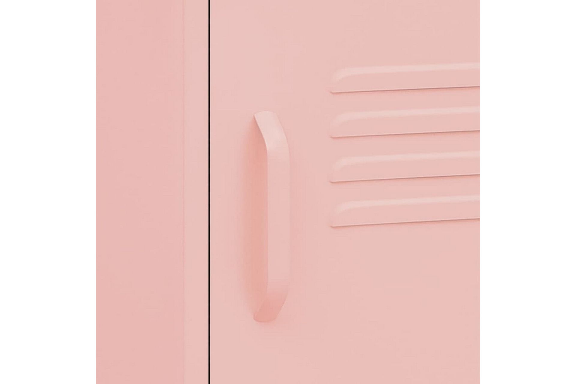 natbord 35x35x51 cm stål pink - Lyserød - Møbler - Borde - Aflastningsbord - Sengebord