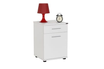 Natbord Hvid - Møbler - Borde - Aflastningsbord - Sengebord
