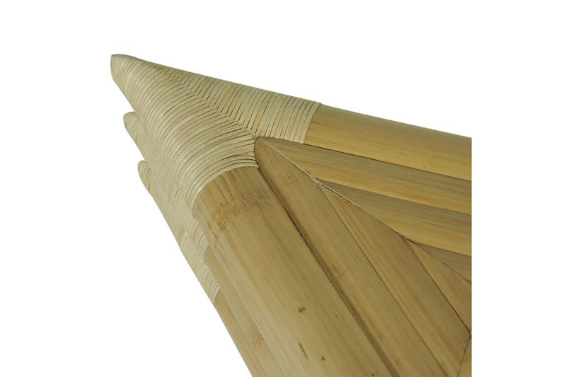 Natborde 2 Stk. 60 X 60 X 40 Cm Bambus Naturfarvet - Brun - Sengebord